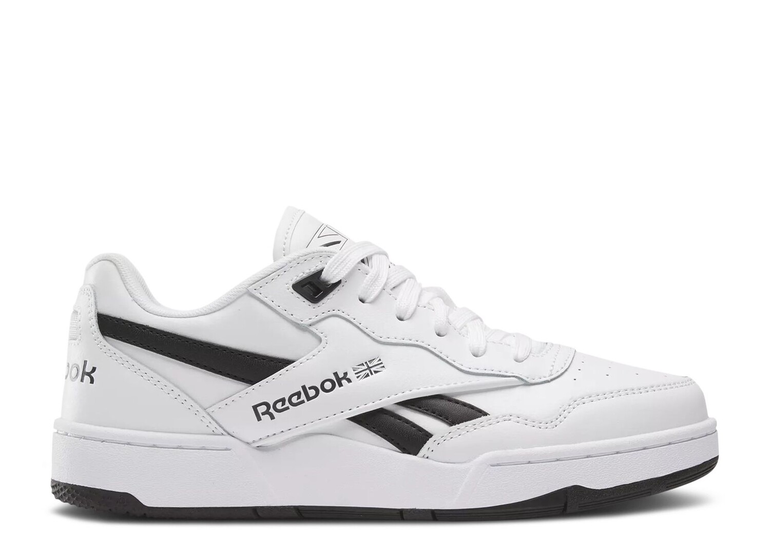 

Кроссовки Reebok Bb4000 2 Big Kid 'White Black', белый