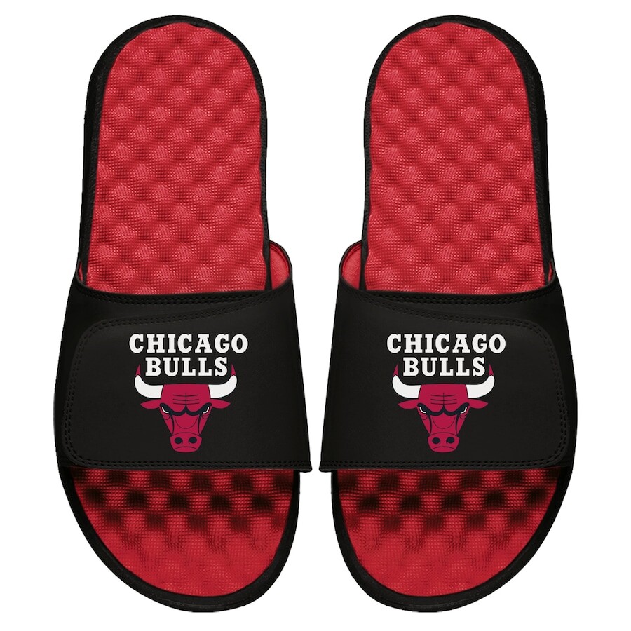 

Шлепанцы ISlide Chicago Bulls, красный