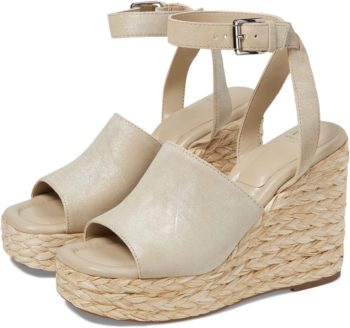 

Босоножки Nelly Marc Fisher LTD, цвет Light Natural Suede