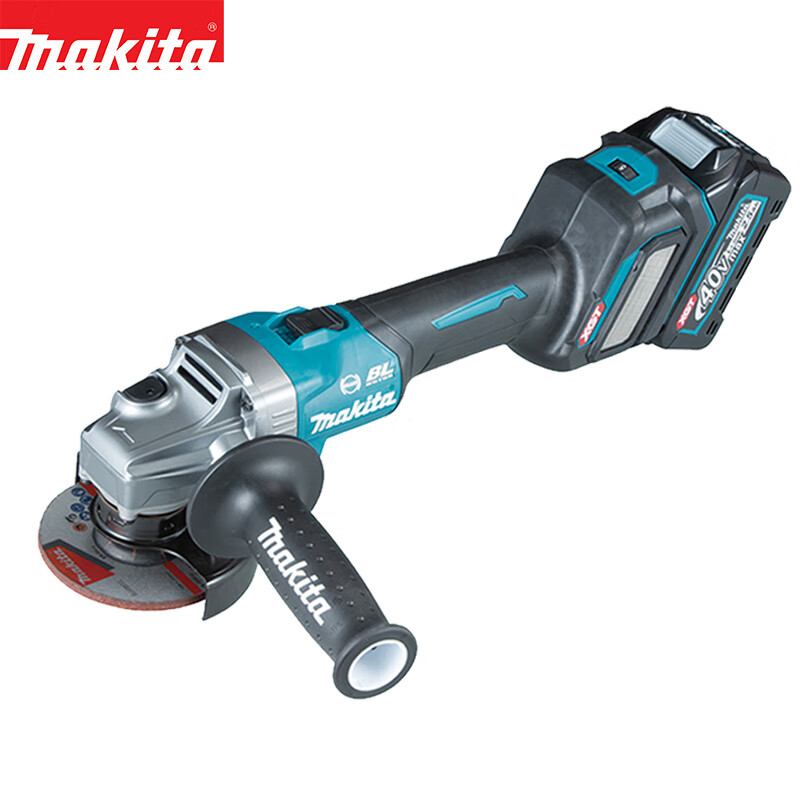 Шлифовальная машина аккумуляторная Makita GA021GD201, 100 мм