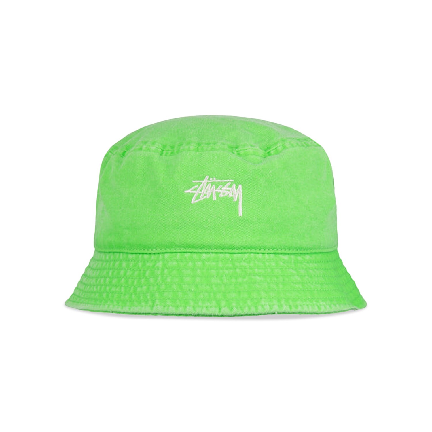 

Потертая панама Stussy Stock, мятный цвет