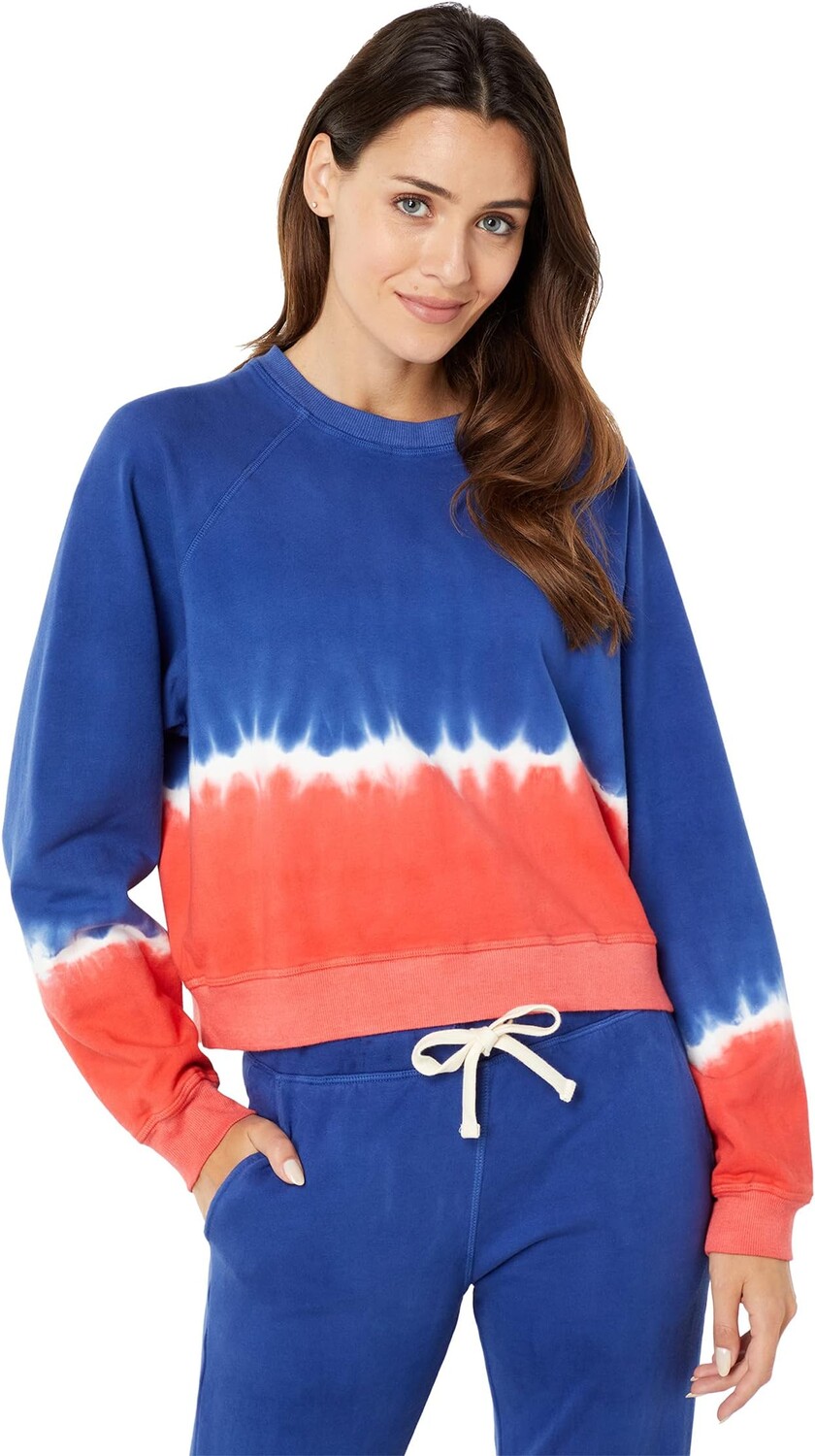 

Толстовка Electric & Rose Ronan Pullover, цвет Silverlake Blue/Sunkiss Red