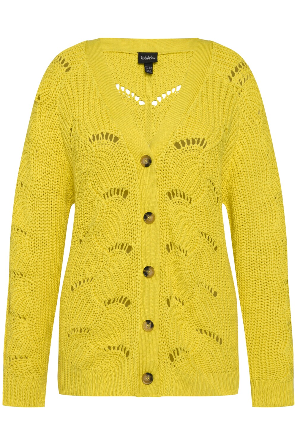 

Толстовка Ulla Popken Strickjacke, цвет senf