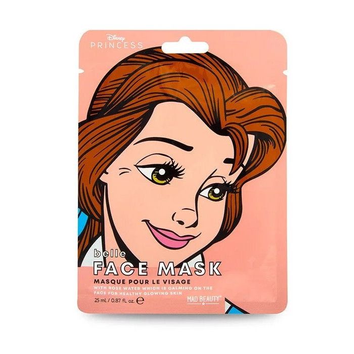 Маска для лица Mascarilla Facial Calmante de Disney Bella Mad Beauty, 25 ml маска для лица nacific маска для лица очищающая и успокаивающая 2 в 1 half
