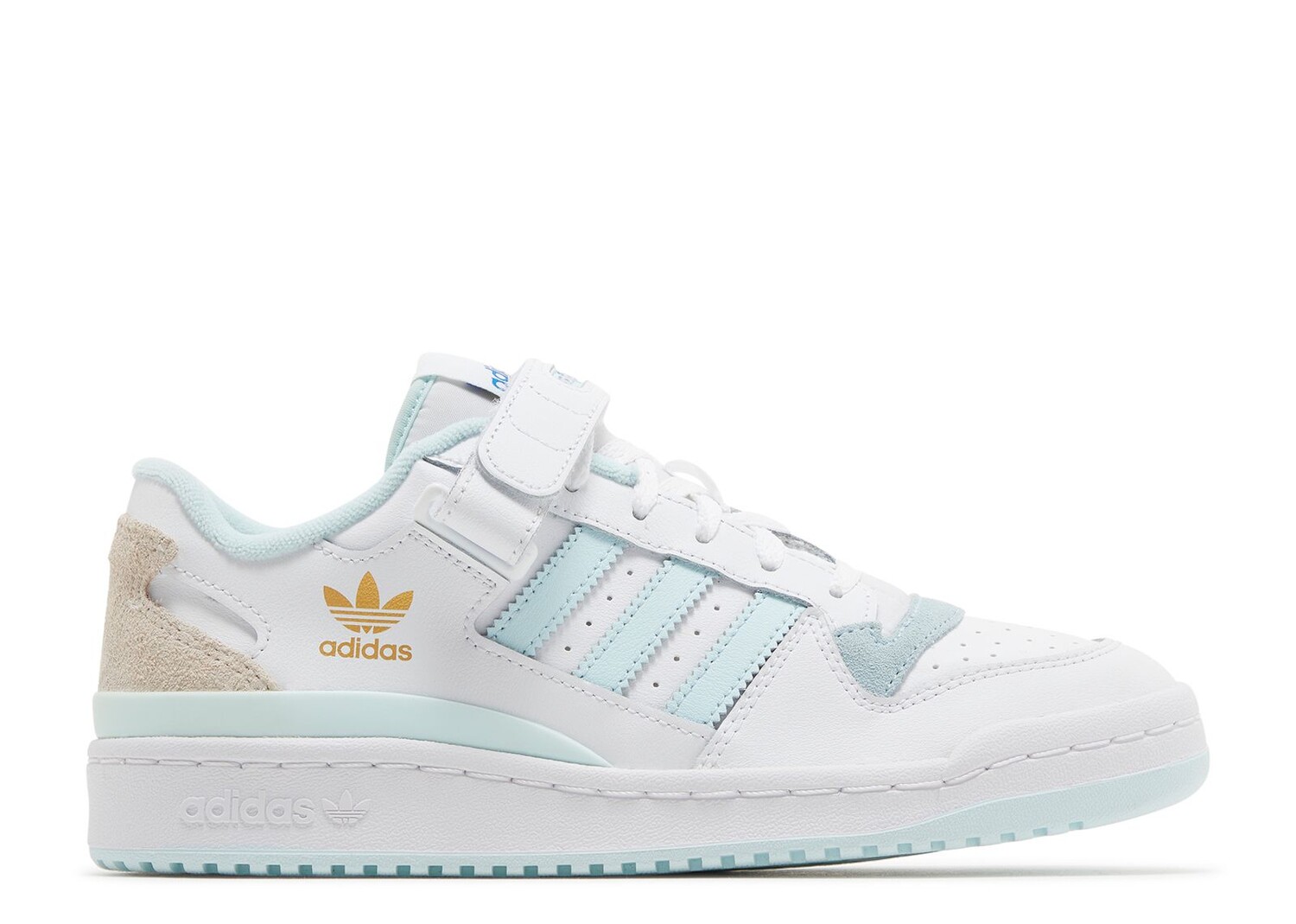 Кроссовки adidas Forum Low Big Kid 'White Almost Blue', белый