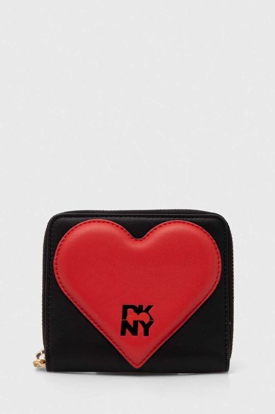 Кожаный кошелек Dkny, черный