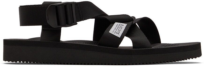 

Черные сандалии CHIN2-Cab Suicoke