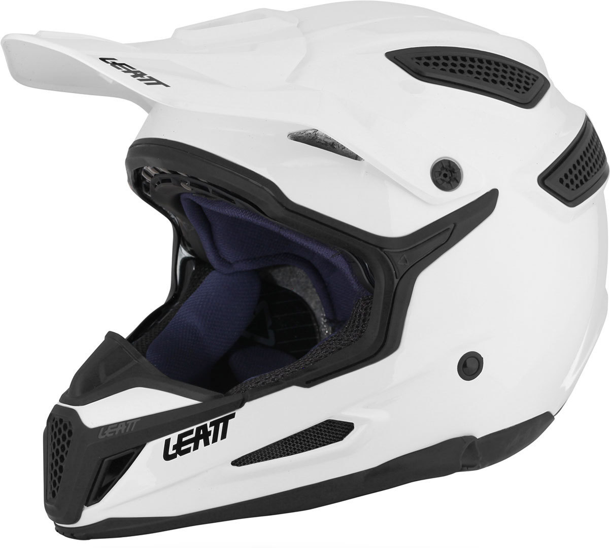 цена Шлем Leatt GPX 5.5 для мотокросса, белый