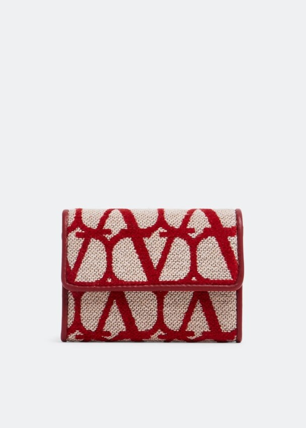 

Картхолдер VALENTINO GARAVANI Toile Icongraphe card case, принт