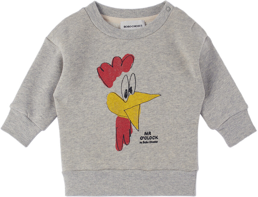 

Толстовка Baby Grey Mr O'Clock Bobo Choses