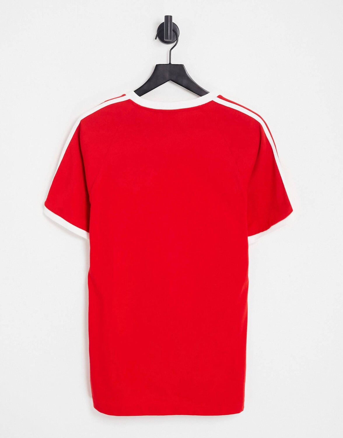 Заказать Красная футболка с 3 полосками adidas Originals Adicolor ...