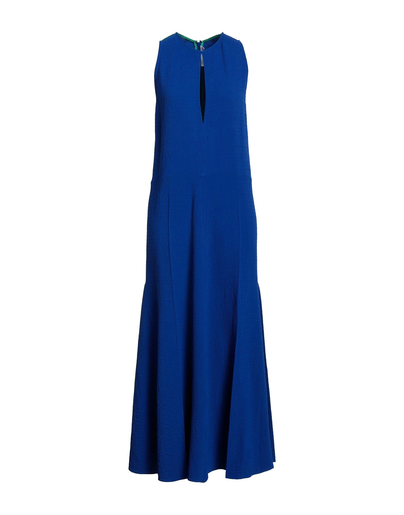 Платье Victoria Beckham Long, синий платье без бренда однотонное размер 92 бордовый