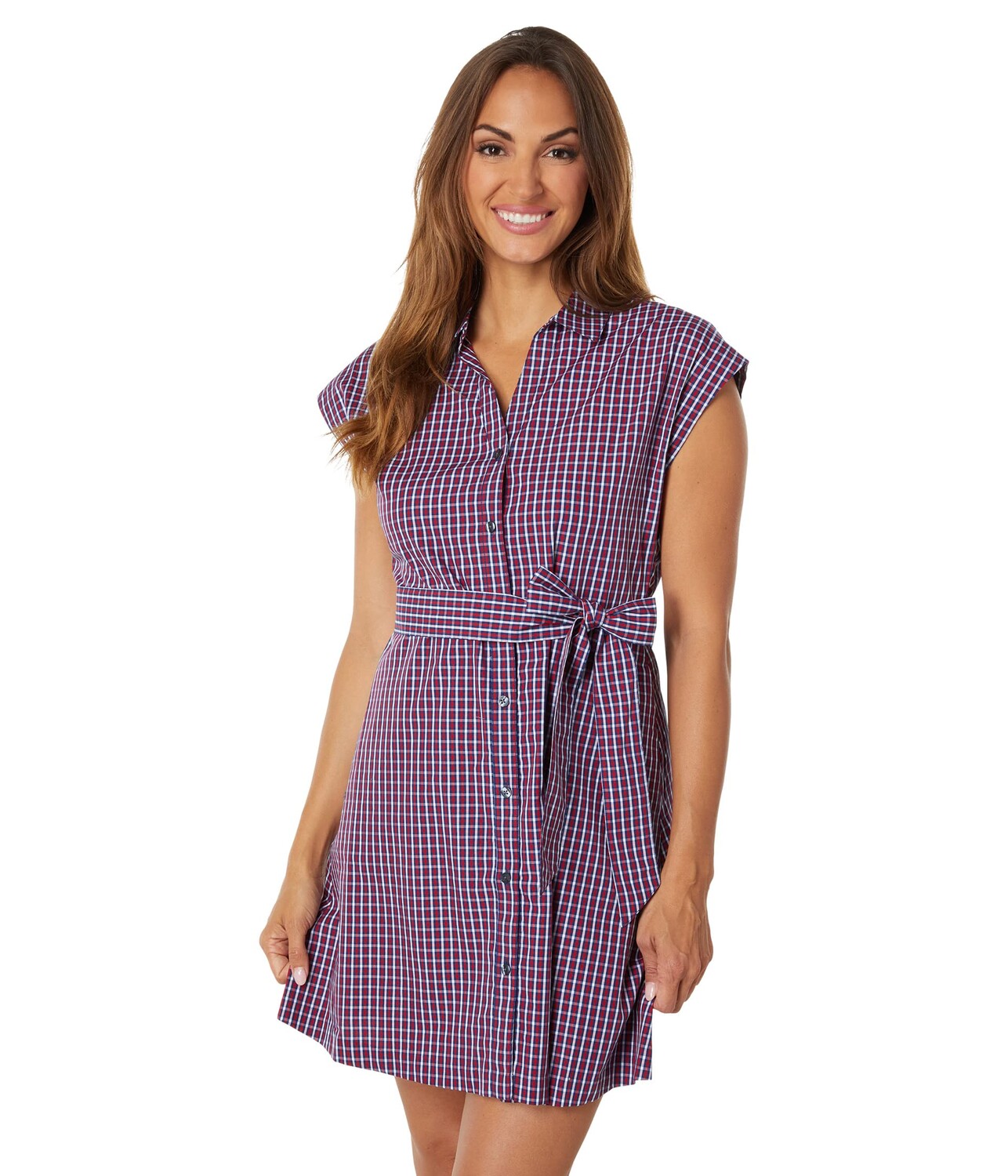 

Платье Draper James, Trisha Shirtdress in Multi Gingham