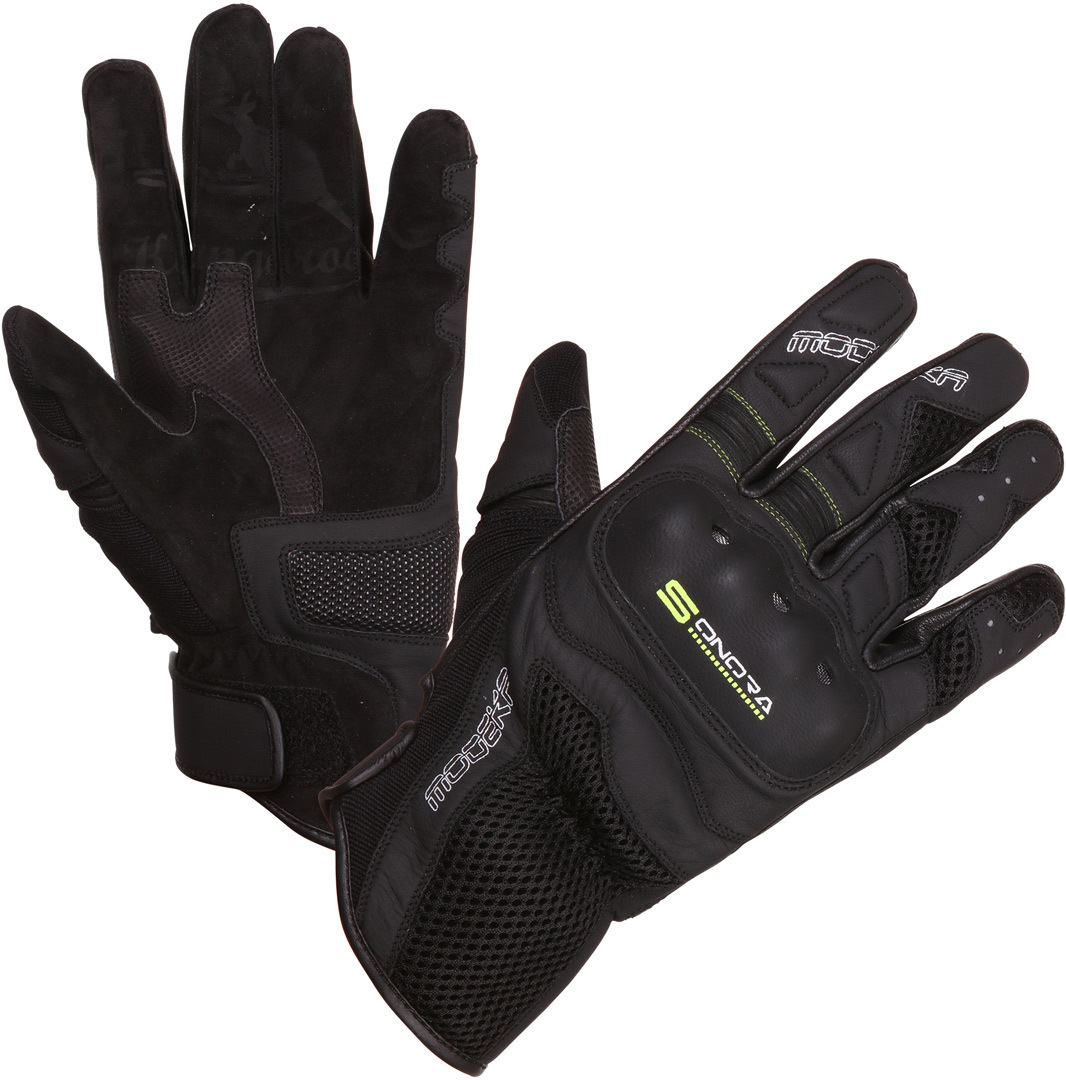 Перчатки Modeka Sonora, черный/зеленый перчатки зеленый