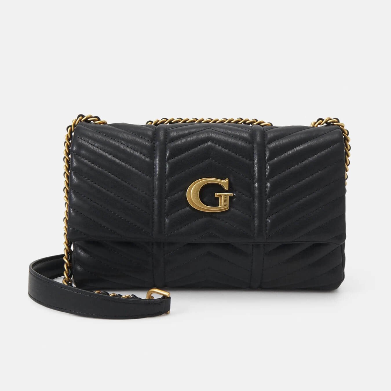 

Сумка Guess Giully Convertible Flap, черный