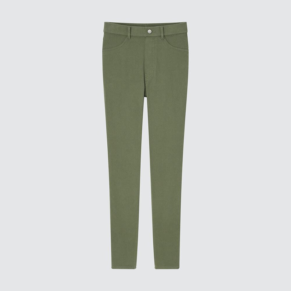 

Брюки Uniqlo, оливковый