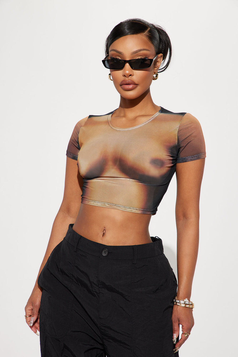 

Топ Fashion Nova EA2686N, черный