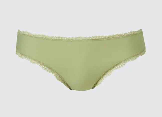 

Нижнее белье с заниженной талией Princesse Tam Tam & Uniqlo Low Rise, светло-зеленый