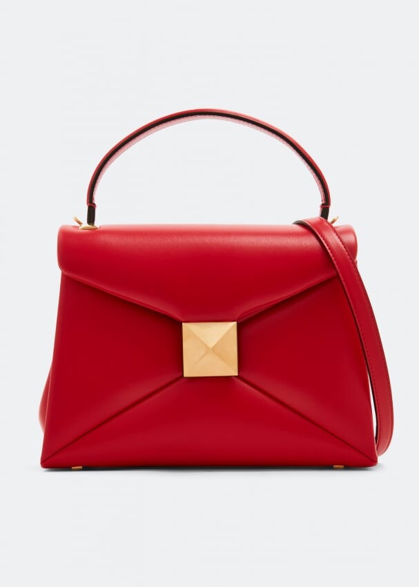 

Сумка VALENTINO GARAVANI One Stud small handbag, красный