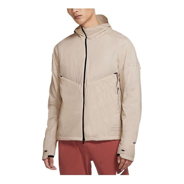 

Куртка Men's Nike Solid Color Breathable Athleisure Light Brown CU7890-104, коричневый