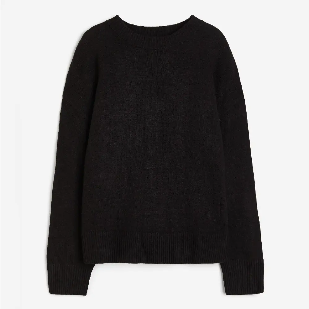 

Свитер H&M Jacquard-knit, черный