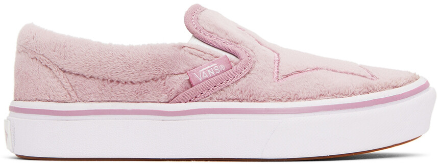 

Детские розовые кроссовки ComfyCush Slip-On V Little Kids Vans