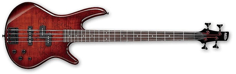 

Ibanez GSR200SM GIO Series 4 String Bass - Charcoal Brown Burst GSR200SMNGT Gio Top 4 String Bass, Charcoal Brown Burst