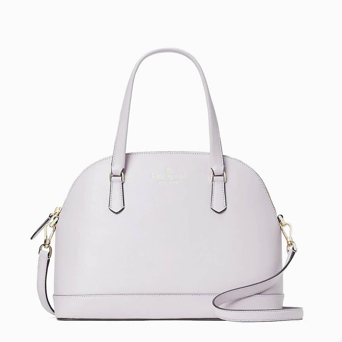 

Сумка из сафьяновой кожи Kate Spade New York Sadie Dome Satchel, светло-сиреневый, Фиолетовый