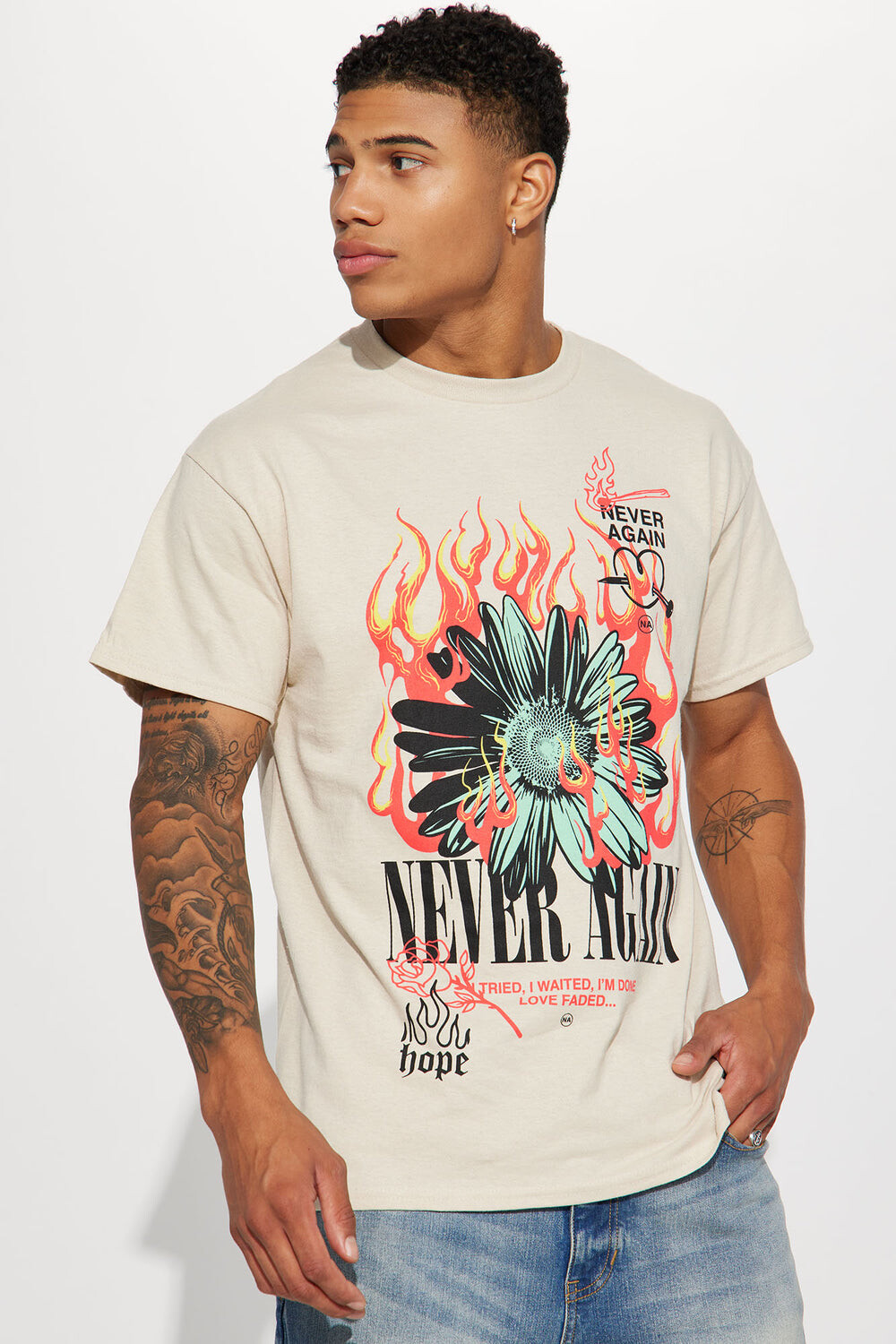 

Футболка Fashion Nova SPDN2023M, песочный