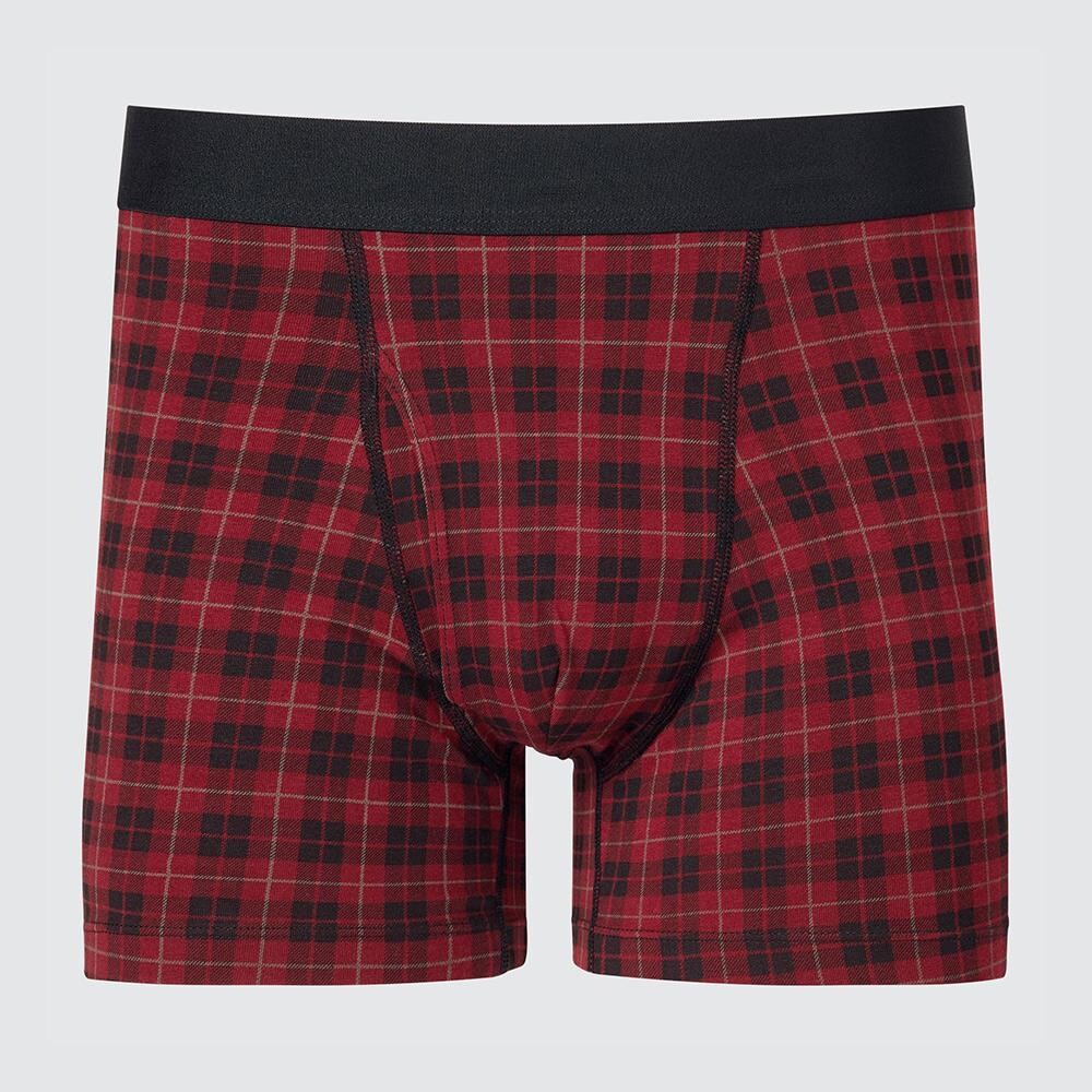 

Шорты хлопковые Uniqlo, темно-бордовый