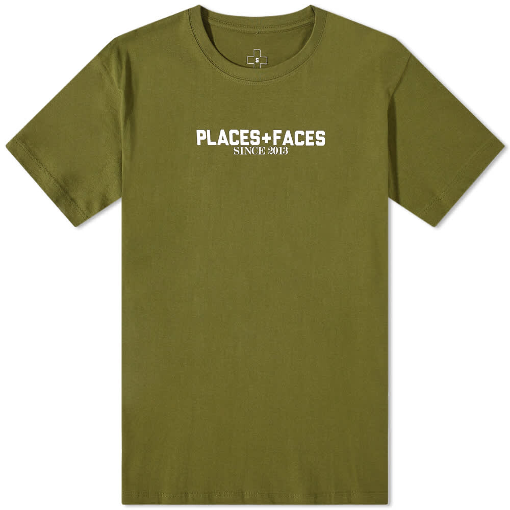 

Футболка PLACES+FACES 2013 Logo Tee, Зеленый