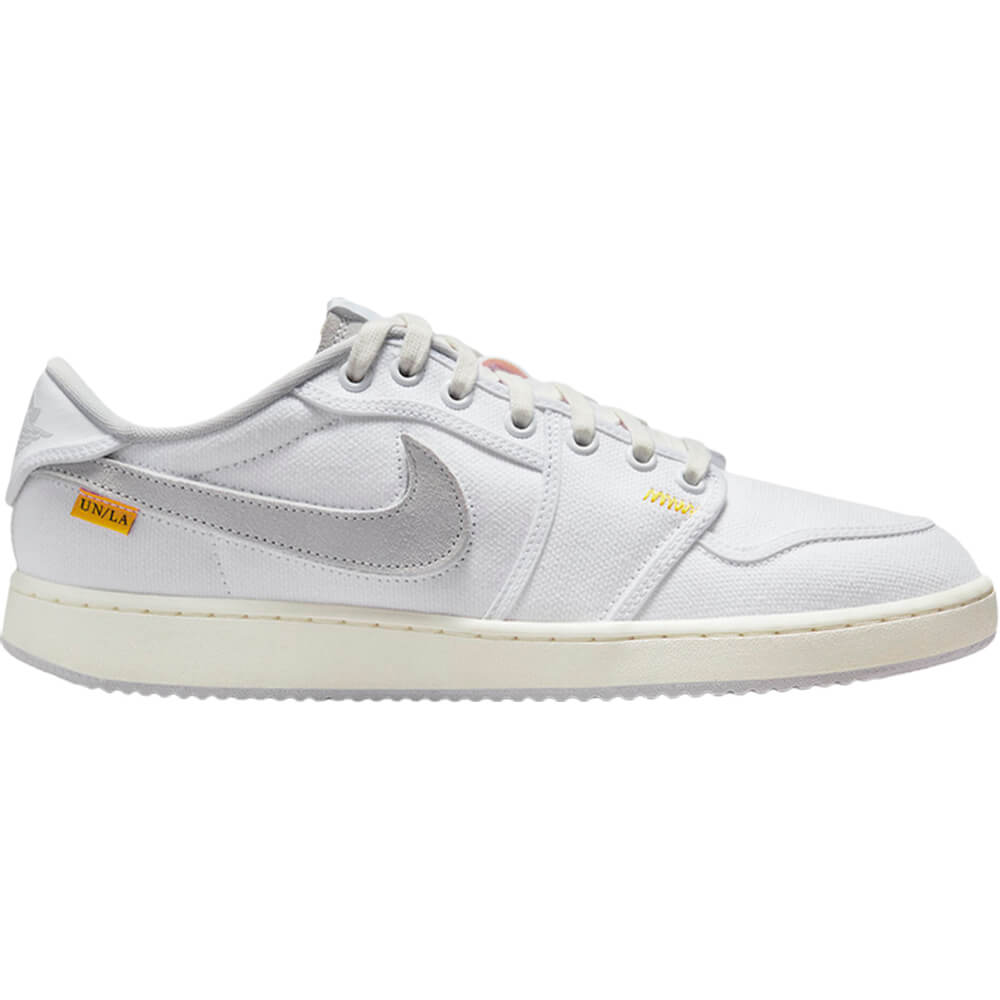 

Кроссовки Union LA x Air Jordan 1 KO Low 'White Neutral Grey', белый