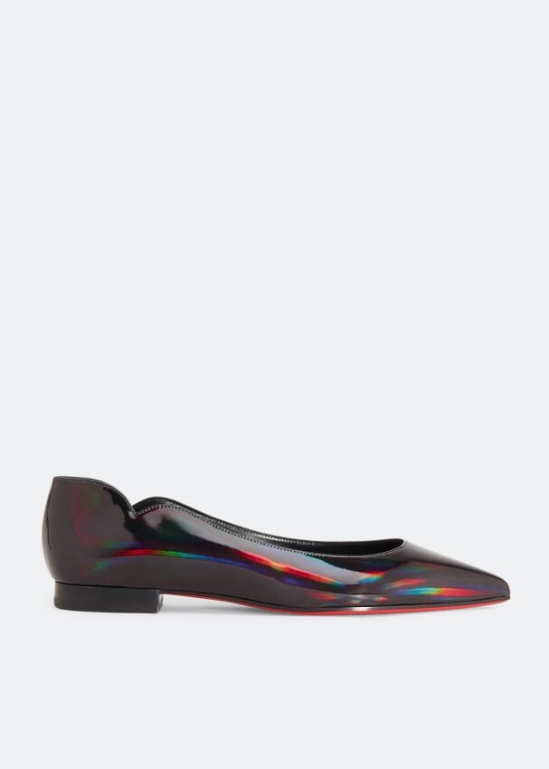 

Туфли CHRISTIAN LOUBOUTIN Hot Chickita ballerina pumps, черный