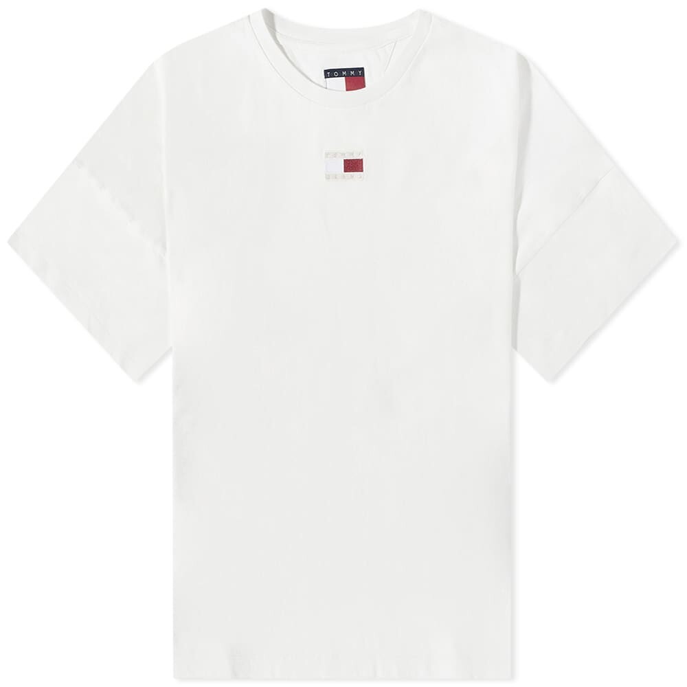 

Футболка Tommy Jeans Split Hem Flag Tee