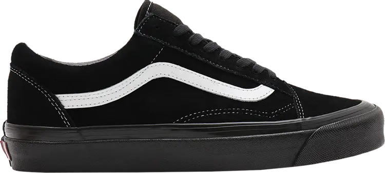 All black retro vans best sale