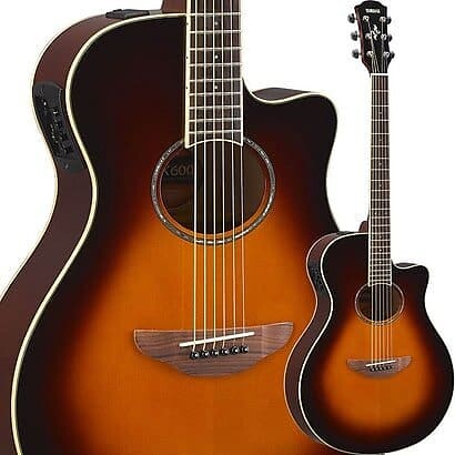 

Yamaha APX600 OVS Старая скрипка Sunburst