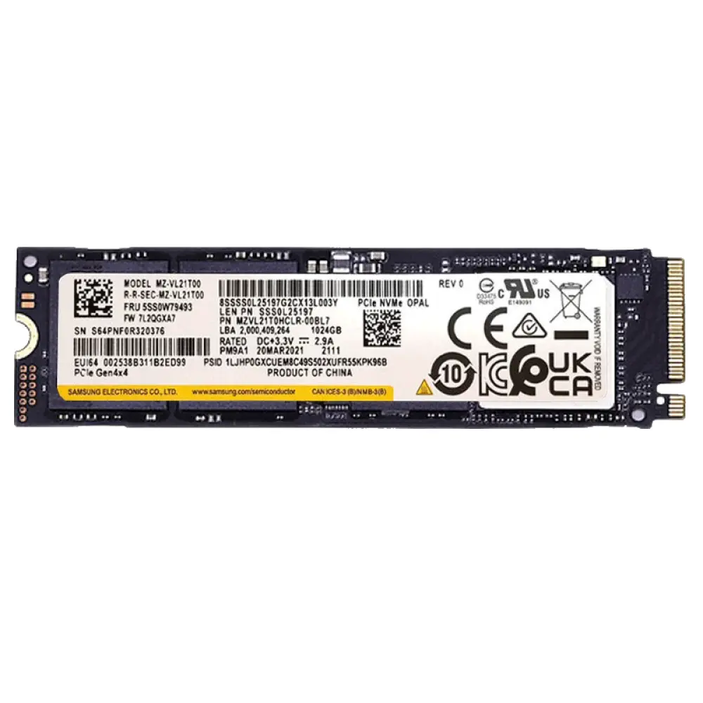 

SSD-накопитель Lenovo Savior Hui PM9A1 1ТБ