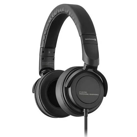 

Мониторные наушники Beyerdynamic DT 240 PRO проводные, черные, Черный