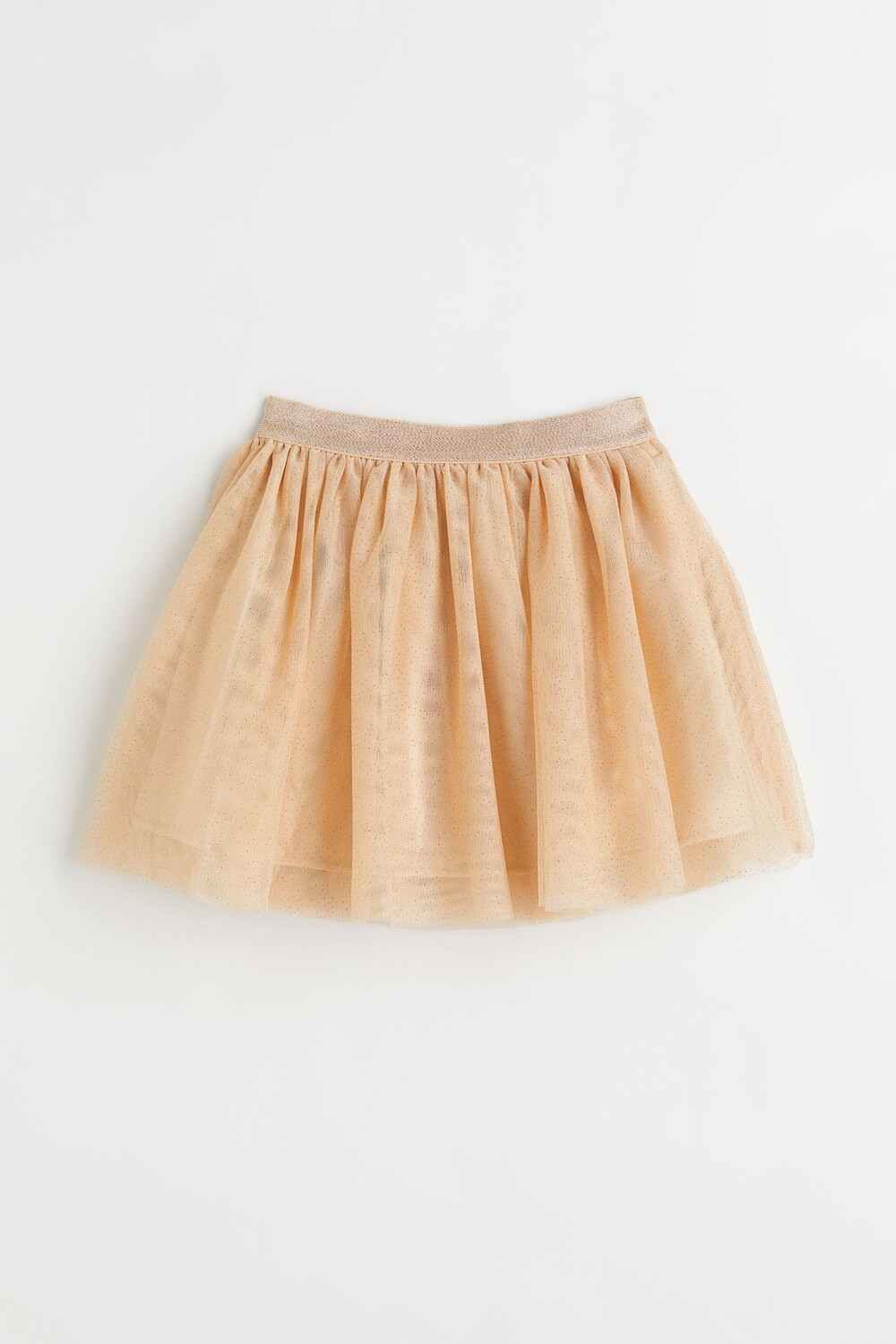 

Юбка из блестящего тюля H&M, бежевый