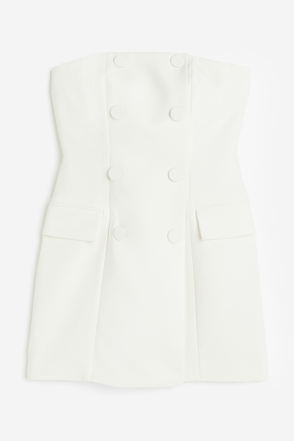 

Платье H&M Tuxedo Mini, белый