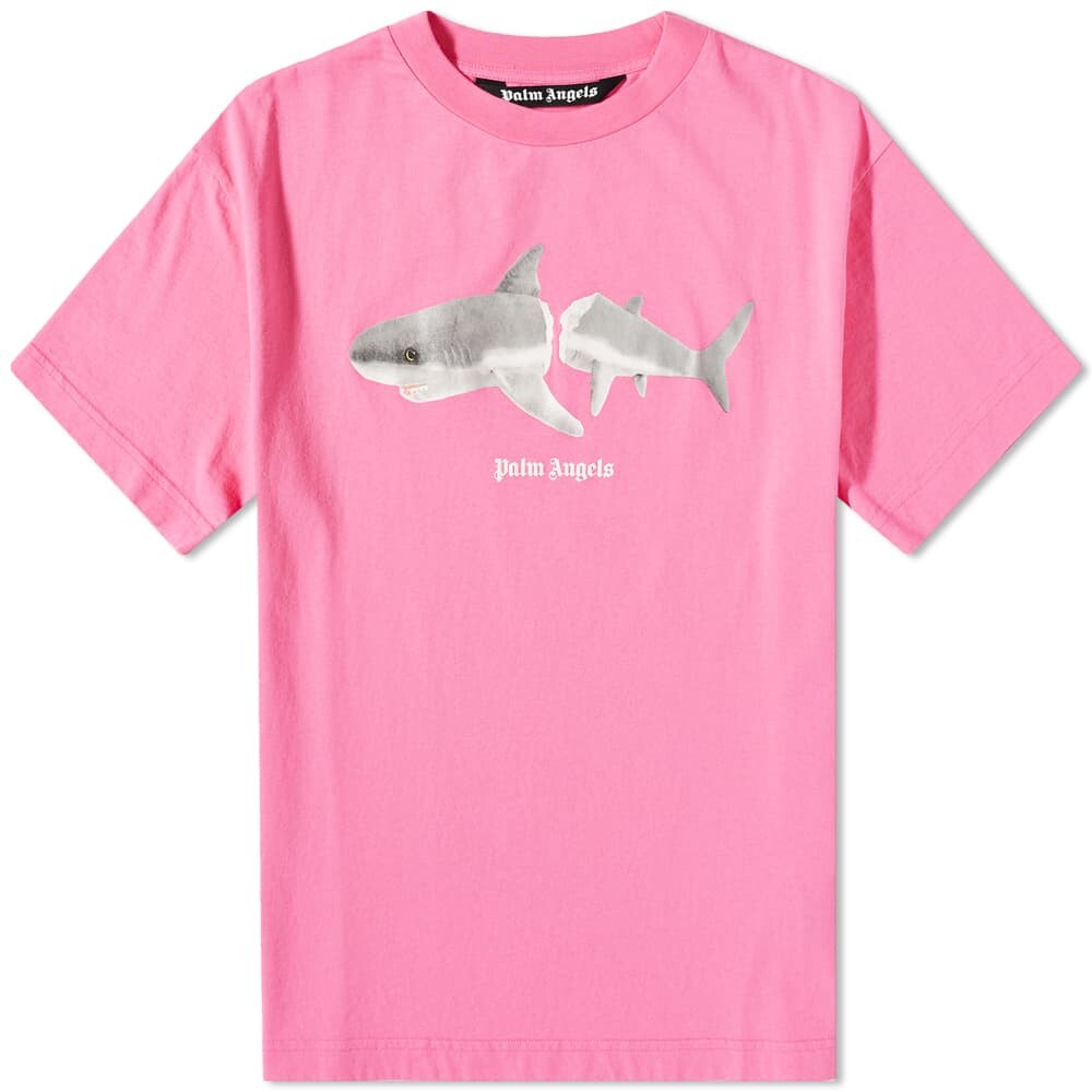 

Футболка Palm Angels Shark Tee, Розовый