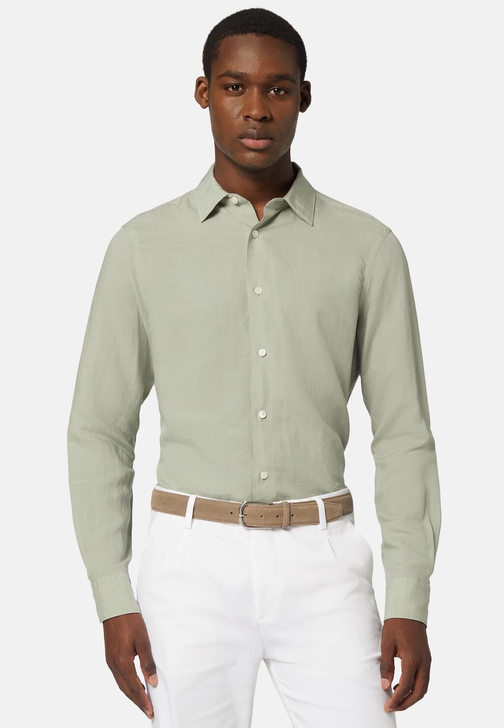 

Деловая рубашка Boggi Milano, цвет green