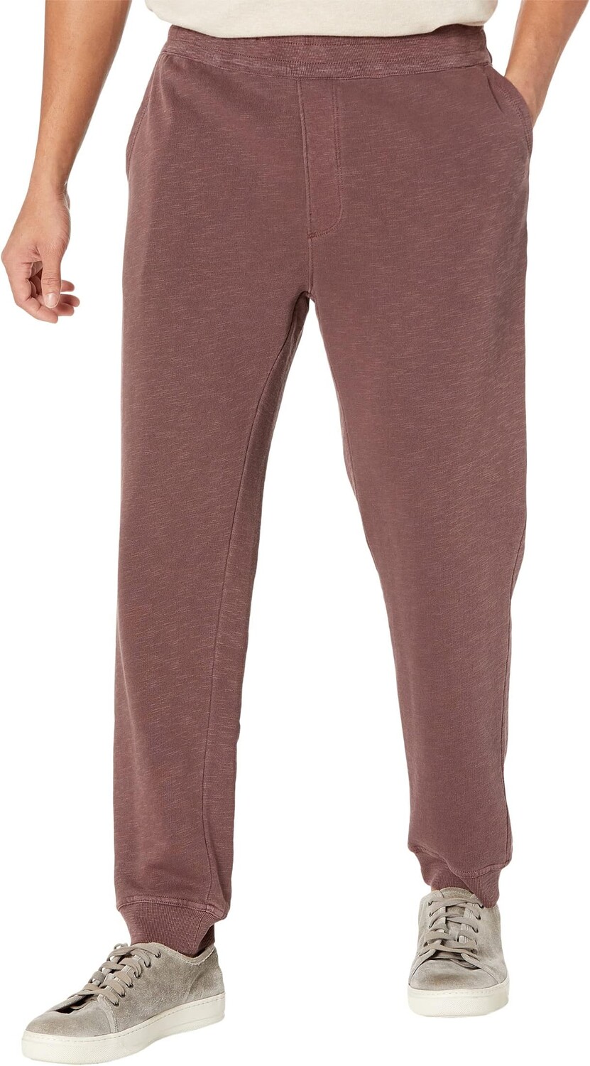 

Брюки из французской махровой ткани Melba Pigment Dye K5877Y3 John Varvatos, цвет Merlot