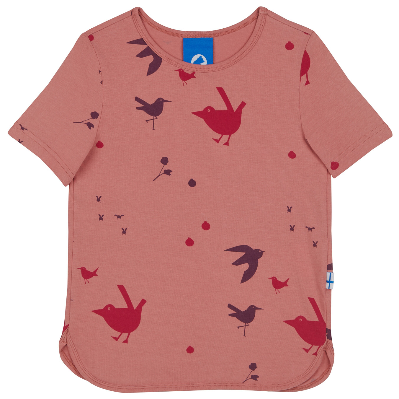 

Футболка Finkid Kid's Ilta, цвет Terra Cotta, Коричневый