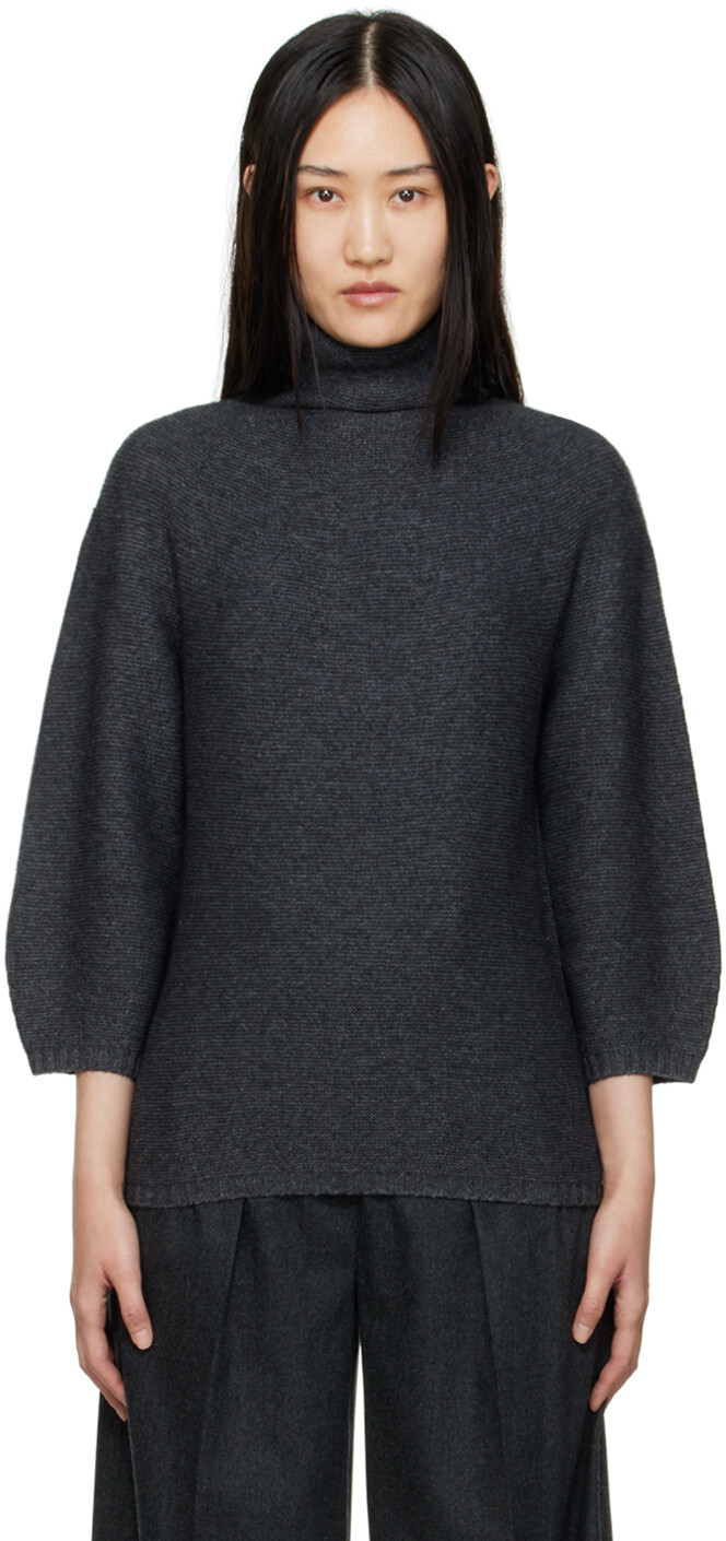 

Серая водолазка Etrusco Max Mara
