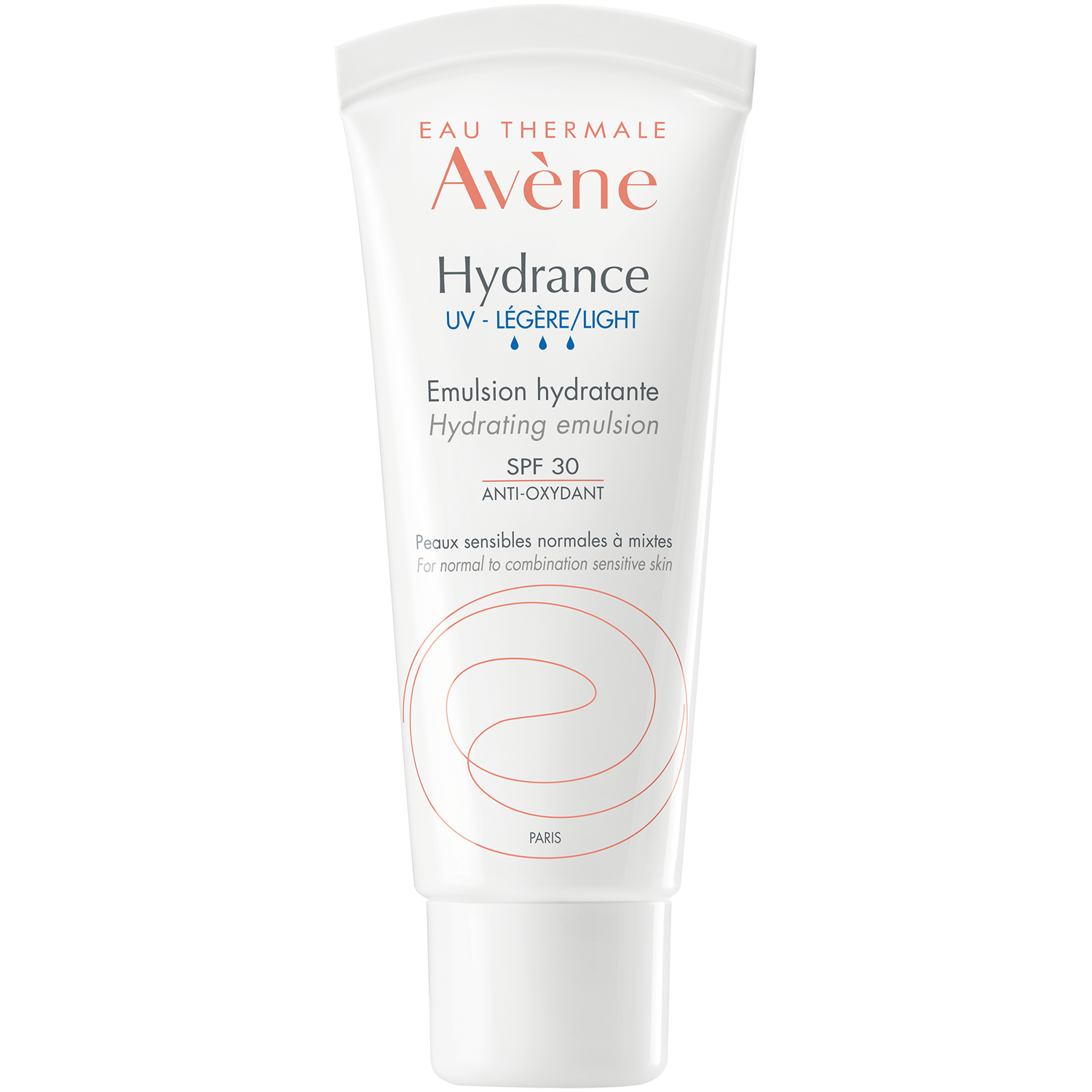 Avène Hydrance UV Легкий увлажняющий крем для лица, 40 мл