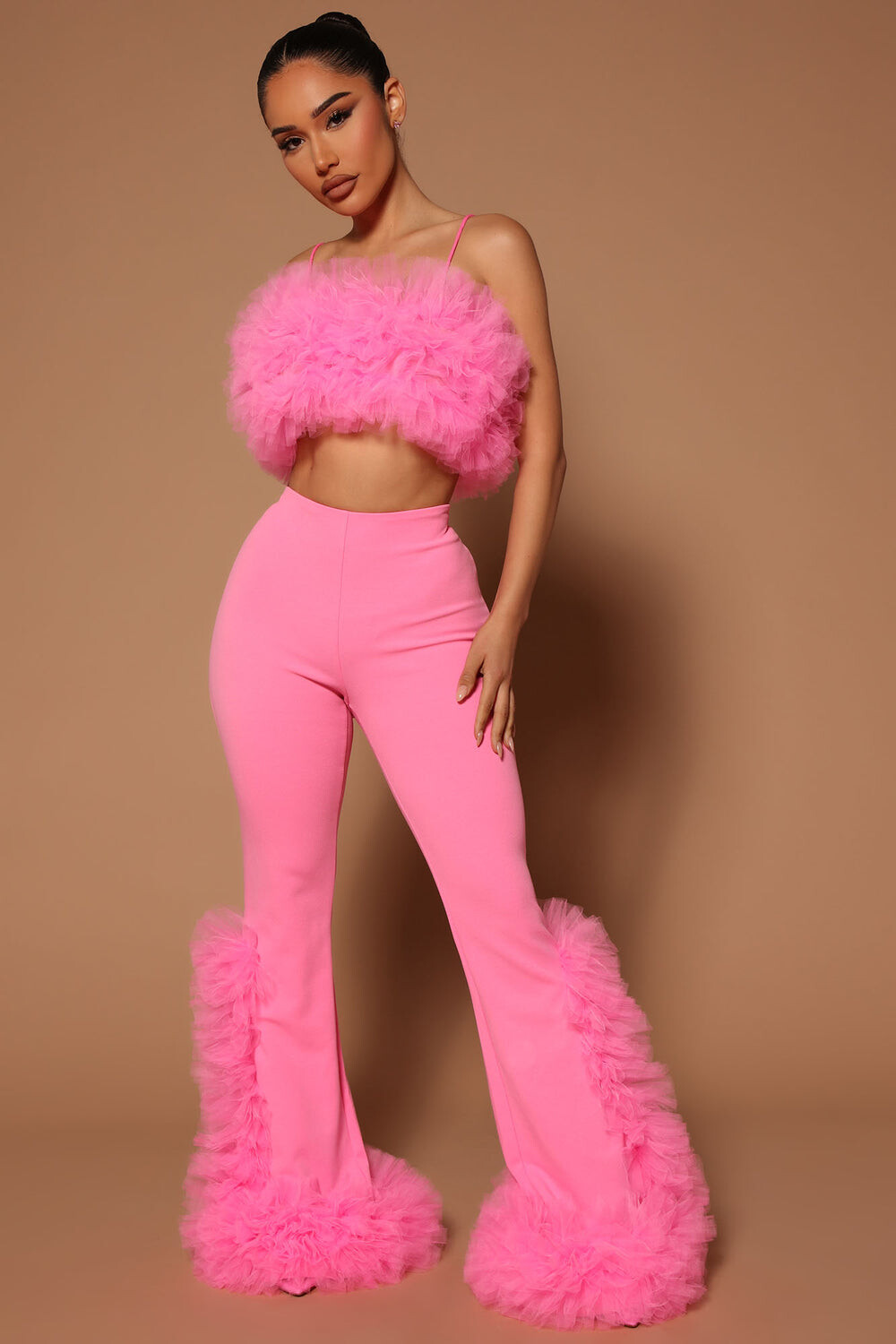 

Брюки Fashion Nova HDC28887, розовый