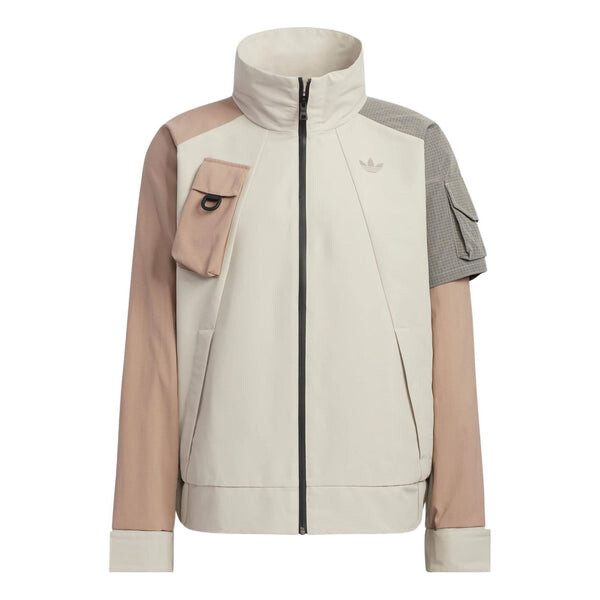 

Куртка Adidas originals Im Colorblock Multiple Pockets Athleisure Casual Sports Stand Collar Multicolor, Многоцветный