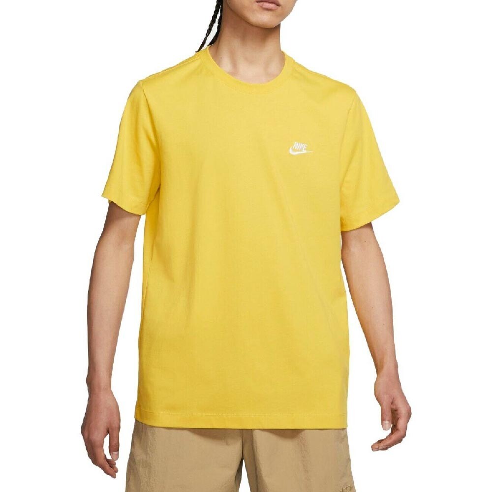 

Футболка Nike Sportswear Club Men's, желтый/белый