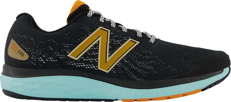 

Кроссовки New Balance Fresh Foam 680v7 'Black Marigold', черный